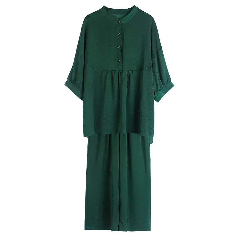 LANMREM Large Size Top Pants Temperament Two Piece Suit Casual Women's Summer 2021 New Arrival 2K1610
LANMREM Large Size Top Pants Temperament Two Piece Suit Casual Women's Summer 2021 New Arrival 2K1610