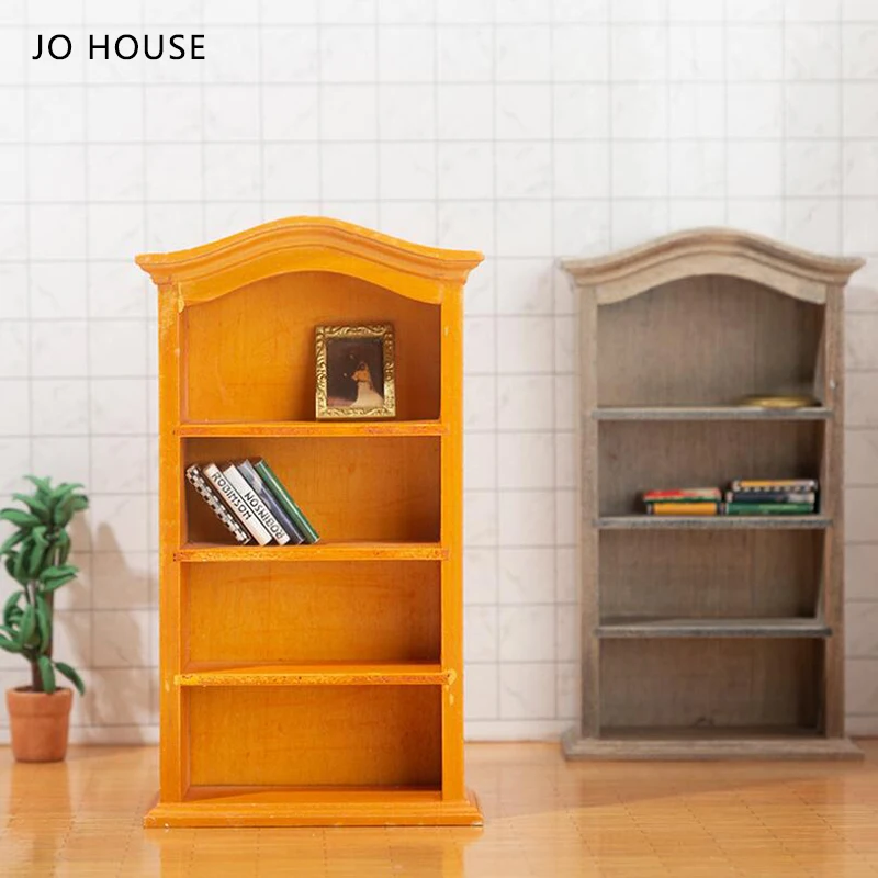 JO HOUSE Mini Bookshelf Cabinet 1:12 Dollhouse Minatures Model Dollhouse Accessories
JO HOUSE Mini Bookshelf Cabinet 1:12 Dollhouse Minatures Model Dollhouse Accessories