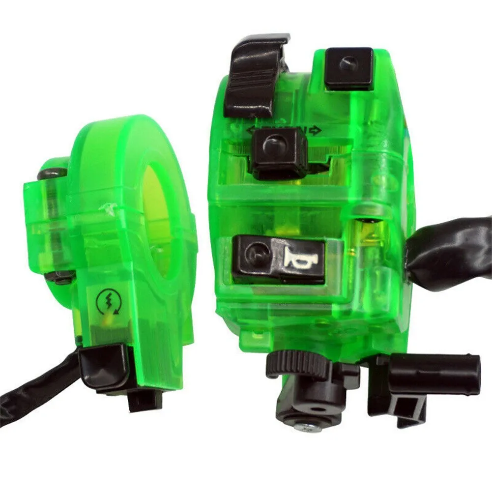1 Pair Motorcycle Handlebar Control Switch Assembly Motorcycle Horn Turn Signal Switch Green Orange Blue Red Motorcycle Parts
1 Pair Motorcycle Handlebar Control Switch Assembly Motorcycle Horn Turn Signal Switch Green Orange Blue Red Motorcycle Parts