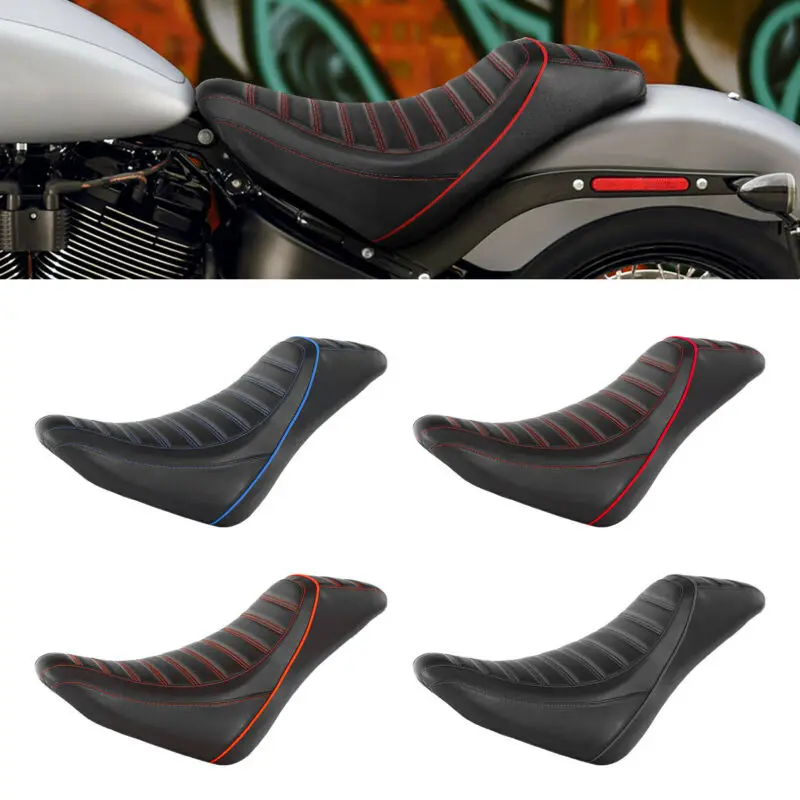 Motorcycle Driver Solo Seat Fit For Harley Softail Deluxe Heritage Classic Street Bob Slim Standard FLDE 2018-2020 2019
Motorcycle Driver Solo Seat Fit For Harley Softail Deluxe Heritage Classic Street Bob Slim Standard FLDE 2018-2020 2019