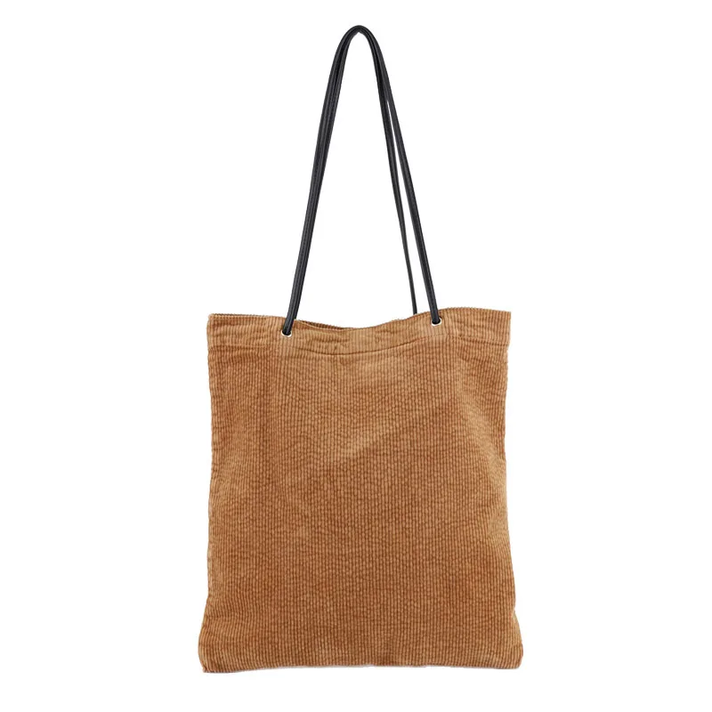 Korean Corduroy Fashion Women Shopping Bag Simple Large Canvas Shoulder Eco Shopper Bag for Ladies 2021 Casual Fabric Tote Bag
Korean Corduroy Fashion Women Shopping Bag Simple Large Canvas Shoulder Eco Shopper Bag for Ladies 2021 Casual Fabric Tote Bag