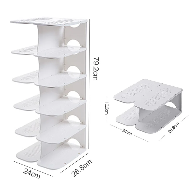 6 Layers Stackable Shoe Organizer Shoe Shelf Shoe Rack Stand Space Saving Shoe Hanger Shoe Box Cabinet 
6 Layers Stackable Shoe Organizer Shoe Shelf Shoe Rack Stand Space Saving Shoe Hanger Shoe Box Cabinet