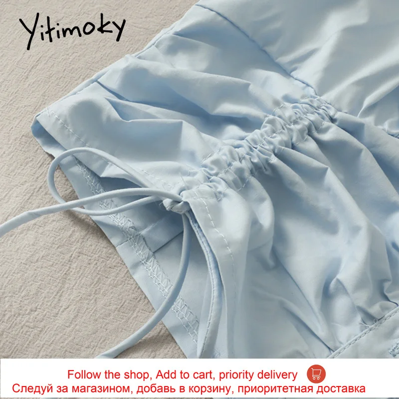 Yitimoky Women Blouses Spring Summer 2021 Korean Fashion Shirts Puff Sleeve Clothing Short Square Collar Casual Solid Crop Top
Yitimoky Women Blouses Spring Summer 2021 Korean Fashion Shirts Puff Sleeve Clothing Short Square Collar Casual Solid Crop Top