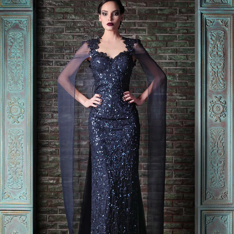 فساتين dubai muslim Navy Blue Sweetheart Appliqued Beaded Bling Bling Sequin Lace Prom with Cape mother of the bride dresses
فساتين dubai muslim Navy Blue Sweetheart Appliqued Beaded Bling Bling Sequin Lace Prom with Cape mother of the bride dresses