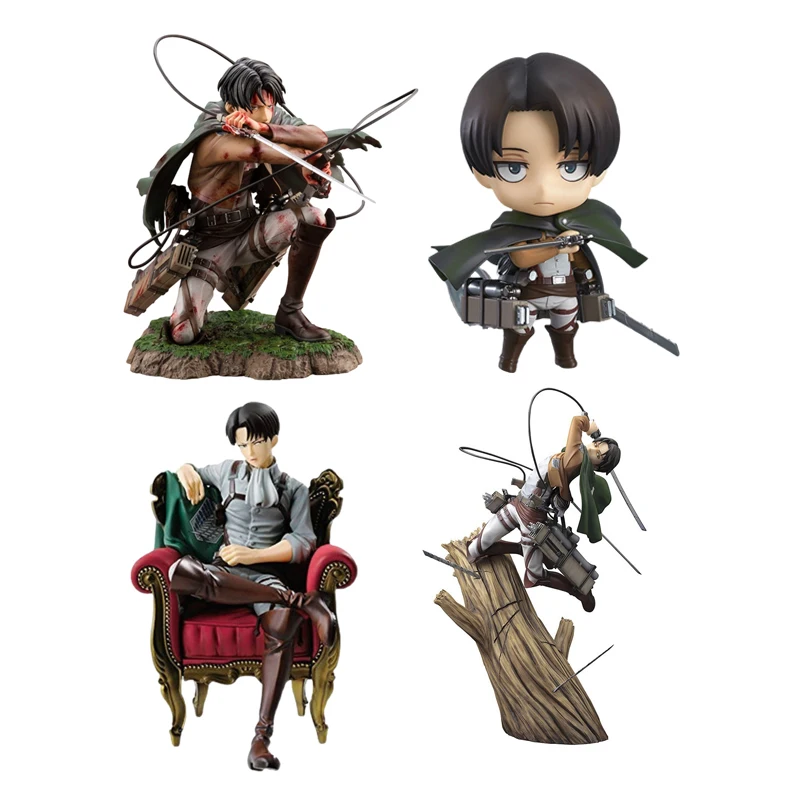 Attack on Titan Anime Figure Levi Ackerman Action Figures Version Soldier 390# Levi Ackerman PVC Model Collect Toys 10-28cm
Attack on Titan Anime Figure Levi Ackerman Action Figures Version Soldier 390# Levi Ackerman PVC Model Collect Toys 10-28cm