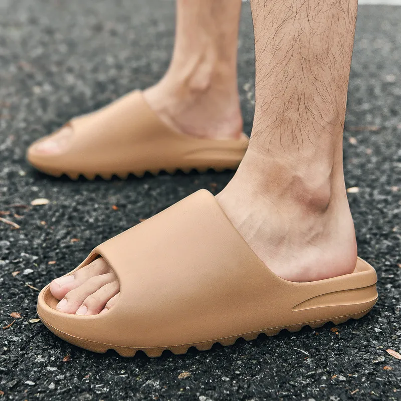 Men's Summer Yzy Slides Breathable Cool Beach Sandals Flip Flops Fish Mouth Men Slippers Lightweight Bone White Plus Size 35-46
Men's Summer Yzy Slides Breathable Cool Beach Sandals Flip Flops Fish Mouth Men Slippers Lightweight Bone White Plus Size 35-46