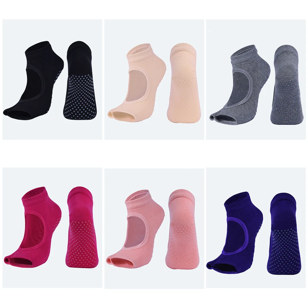 Open-Toe High Quality Yoga Socks Elasticity Socks Womens Sweat Absorbent Breathable Stocking Pilates Ballet Dancing Sport
Open-Toe High Quality Yoga Socks Elasticity Socks Womens Sweat Absorbent Breathable Stocking Pilates Ballet Dancing Sport