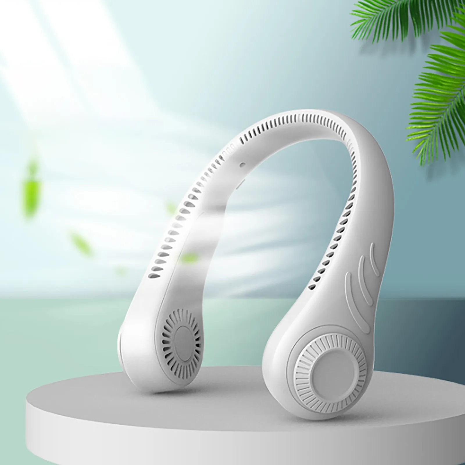 Portable Neck Fan, Hands Free Bladeless Neck Fan, Leafless Hanging Neck-Fan Small and portable outdoor convenient
Portable Neck Fan, Hands Free Bladeless Neck Fan, Leafless Hanging Neck-Fan Small and portable outdoor convenient