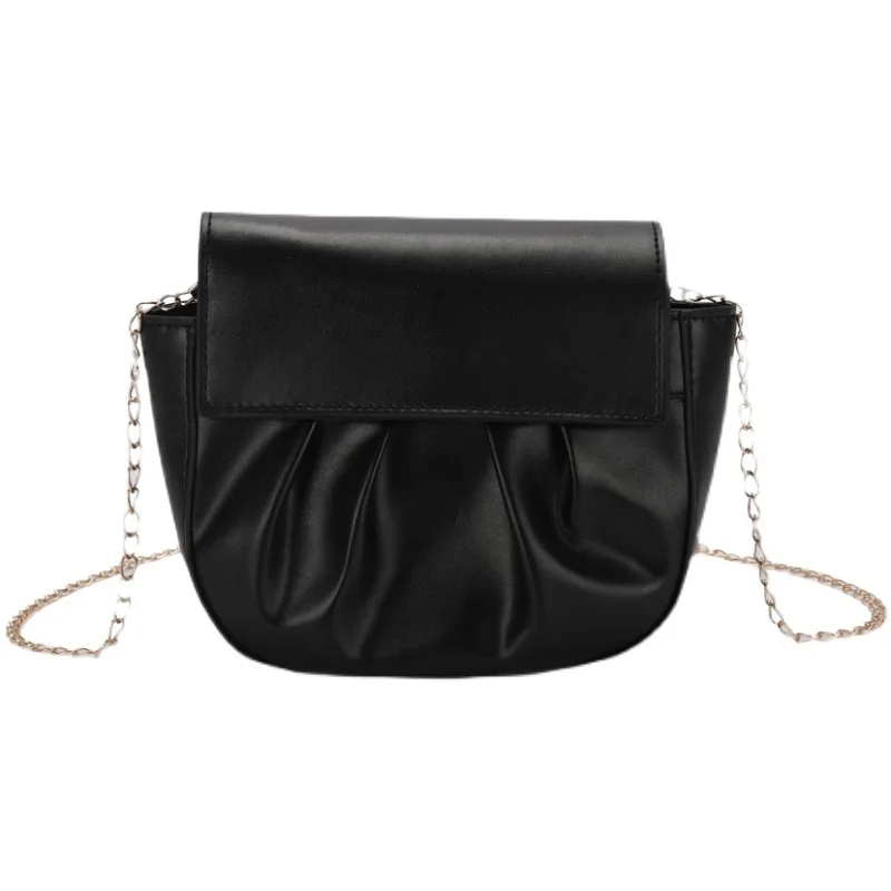 Summer Small Bag 2021 New Trendy Chain Messenger Bag Female Bag Wild Ins Texture Fold Saddle Bag
Summer Small Bag 2021 New Trendy Chain Messenger Bag Female Bag Wild Ins Texture Fold Saddle Bag
