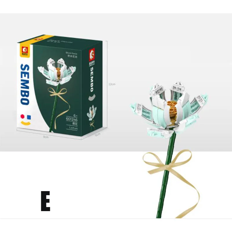 Creator Ideas Flowers Bouquet Building Blocks Romantic Rose Flower Bricks Home Decoration DIY Toys For Girl Birthday Gift
Creator Ideas Flowers Bouquet Building Blocks Romantic Rose Flower Bricks Home Decoration DIY Toys For Girl Birthday Gift