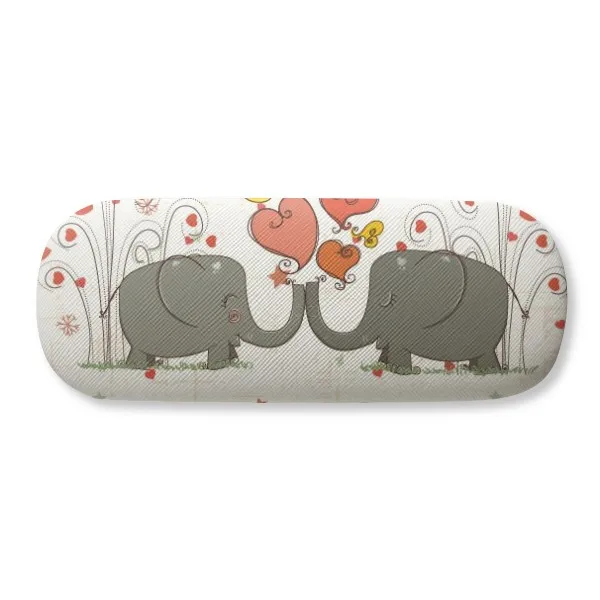 Grey Kissing Elephants Valentine's Day Glasses Case Eyeglasses Clam Shell Holder Storage Box
Grey Kissing Elephants Valentine's Day Glasses Case Eyeglasses Clam Shell Holder Storage Box