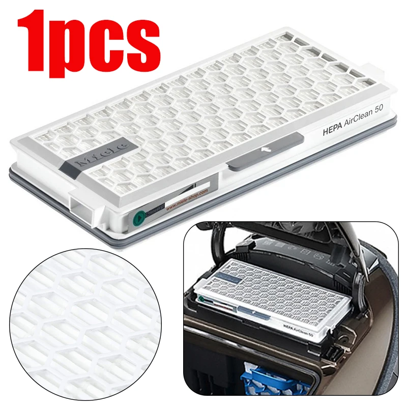 1pcs For Miele SF-HA 50 Airclean Filter With Timestrip For S4000/S5000/S6000/S8000 C2-C3 Vacuum Cleaner Parts
1pcs For Miele SF-HA 50 Airclean Filter With Timestrip For S4000/S5000/S6000/S8000 C2-C3 Vacuum Cleaner Parts