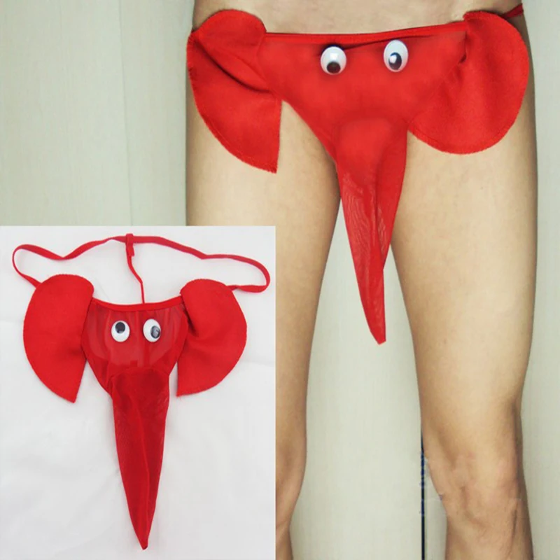 Sexy Lingerie Men's Underwear Elephant Sexy T-Shaped Panties Game T-Shaped Panties Flirting Prank Underwear
Sexy Lingerie Men's Underwear Elephant Sexy T-Shaped Panties Game T-Shaped Panties Flirting Prank Underwear