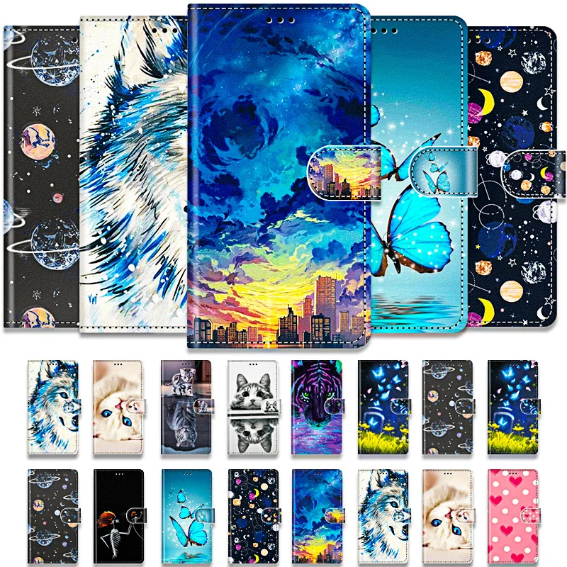 Чехол-книжка Realme для Oppo A72 A52 A92 A9 A5 2020 A5s Iphone 7 8 6 6s Plus кожаный | Мобильные телефоны и