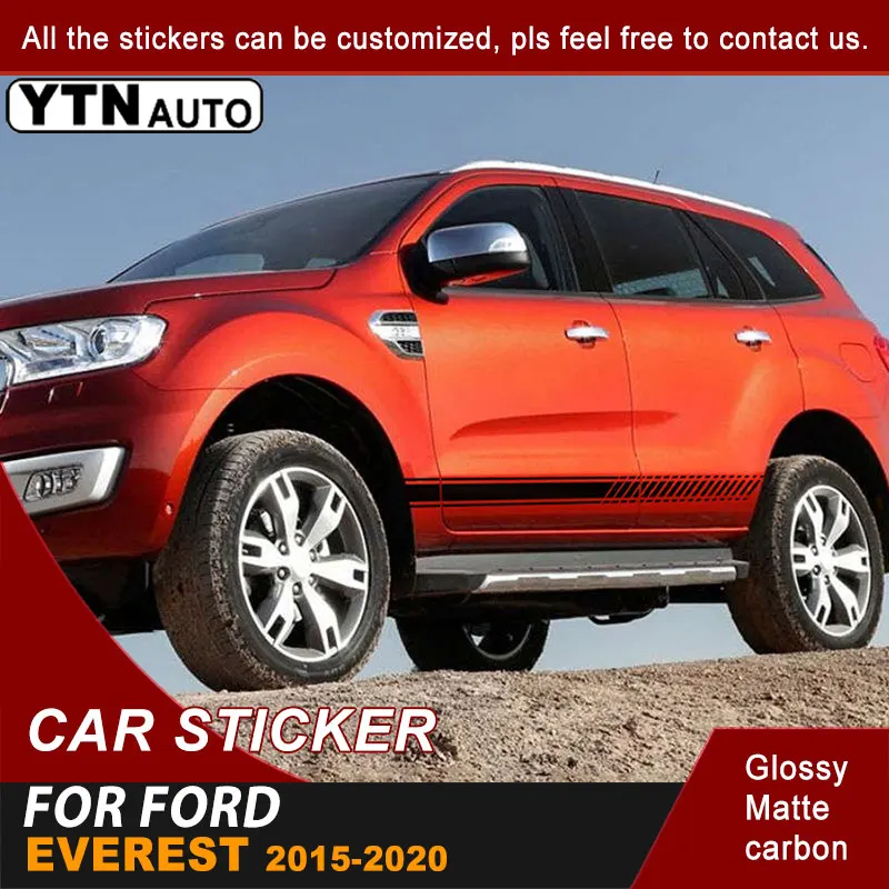 Car Decals Side Body Racing Stripe Graphic Vinyl Cool Car Stickers Accessories Fit For Ford Everest 2016 2017 2018 2019 2020
Car Decals Side Body Racing Stripe Graphic Vinyl Cool Car Stickers Accessories Fit For Ford Everest 2016 2017 2018 2019 2020