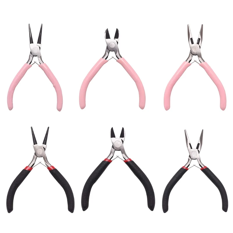 Stainless Steel Round Nose Plier/Needle Nose Plier/Cutting Pliers for Jewelry Loose Beads DIY Handmade Manual Making Auxiliary
Stainless Steel Round Nose Plier/Needle Nose Plier/Cutting Pliers for Jewelry Loose Beads DIY Handmade Manual Making Auxiliary