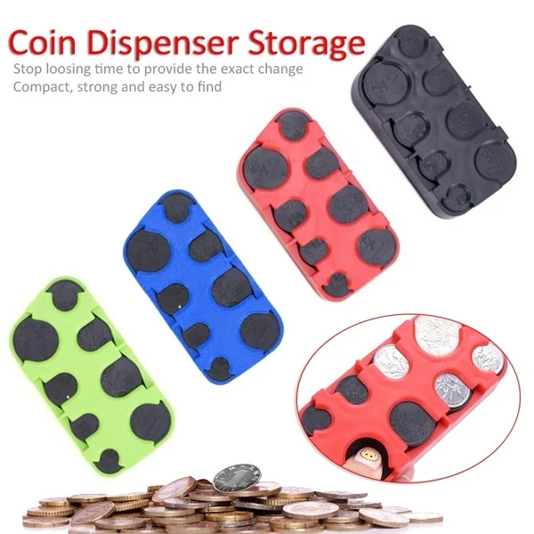 Creative High Quality Euro/Dollars Coin Dispenser Storage Coins Purse Wallet Holders Storage Box
Creative High Quality Euro/Dollars Coin Dispenser Storage Coins Purse Wallet Holders Storage Box