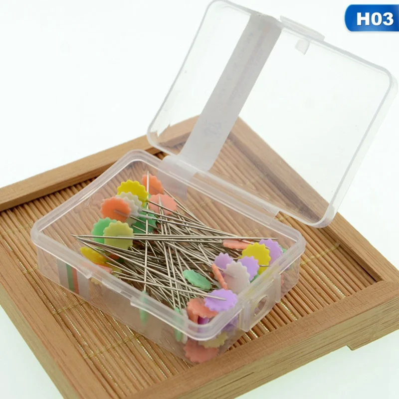 100pcs/Box! Positioning Pins Apparel Sewing Accessories Dressmaking Pins Flower/Butterfly/Tie/ Button Head Patchwork Needle Pins
100pcs/Box! Positioning Pins Apparel Sewing Accessories Dressmaking Pins Flower/Butterfly/Tie/ Button Head Patchwork Needle Pins