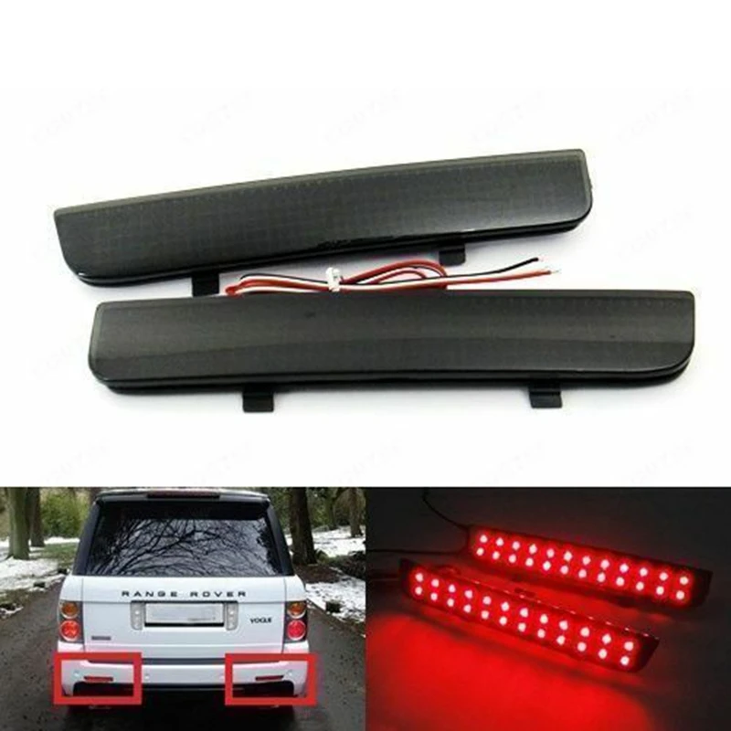 Car Smoked Bumper Reflector LED for Land Rover Range Rover L322 LR2 Tail Brake Stop Light
Car Smoked Bumper Reflector LED for Land Rover Range Rover L322 LR2 Tail Brake Stop Light