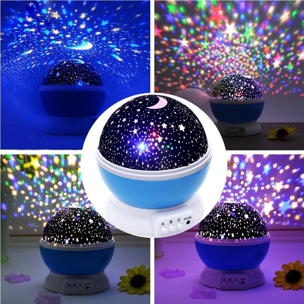 Sky Projector Starry Sky Rotating LED Baby Night Light Planetarium Children Bedroom Star Night Lights Moon Light Kids Gift Lamp
Sky Projector Starry Sky Rotating LED Baby Night Light Planetarium Children Bedroom Star Night Lights Moon Light Kids Gift Lamp