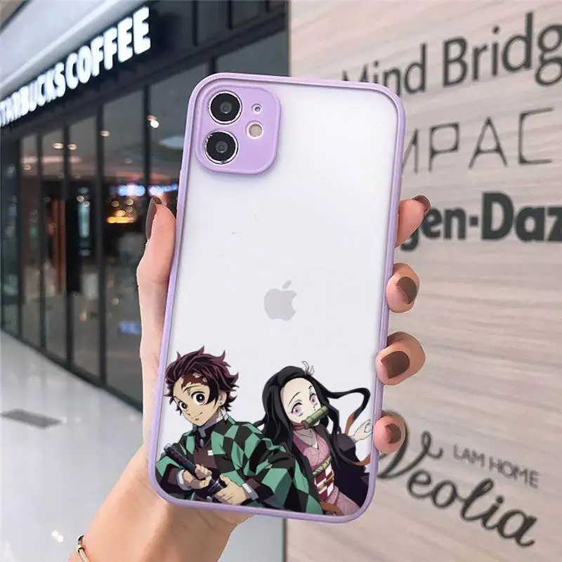 Demon Slayer Blade Anime Phone Cases matte transparent For iphone 7 8 11 12 plus mini x xs xr pro max cover
Demon Slayer Blade Anime Phone Cases matte transparent For iphone 7 8 11 12 plus mini x xs xr pro max cover
