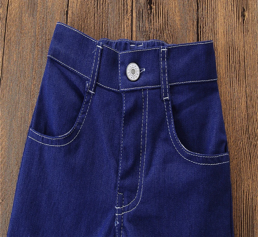 Children Clothes Summer Fashion Baby Girls Clothes Set Denim Top+Flare Pants Tracksuit Suit Kids Outfits For Toddler Girls 2020
Children Clothes Summer Fashion Baby Girls Clothes Set Denim Top+Flare Pants Tracksuit Suit Kids Outfits For Toddler Girls 2020