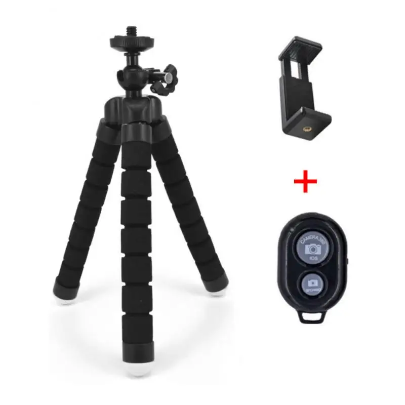 Flexible Sponge Octopus Tripod For IPhone Xiaomi 360 Degrees Spin Octopus Tripod With Remote Control For Gopro 8 7 Camera Selfie
Flexible Sponge Octopus Tripod For IPhone Xiaomi 360 Degrees Spin Octopus Tripod With Remote Control For Gopro 8 7 Camera Selfie