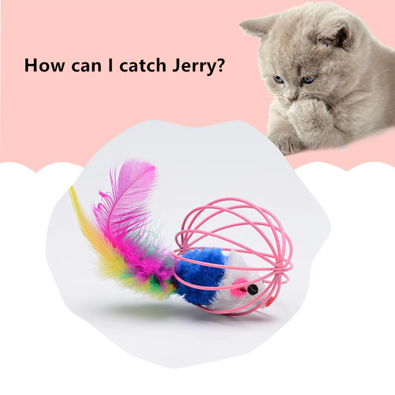 Funny Caged Mouse Pet Toy Rat Ball for Cat Dog Pet Novelty Toy Pet Supplies Interactive Cat Toy Mouse Toy
Funny Caged Mouse Pet Toy Rat Ball for Cat Dog Pet Novelty Toy Pet Supplies Interactive Cat Toy Mouse Toy