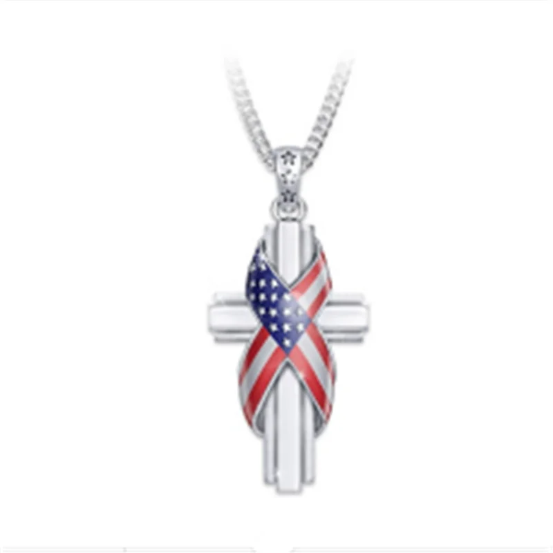Trendy Fashion Cross Flag Men and Women Jewelry Pendant Holiday Gift Anniversary Birthday Gift Pendant Wholesale 
Trendy Fashion Cross Flag Men and Women Jewelry Pendant Holiday Gift Anniversary Birthday Gift Pendant Wholesale