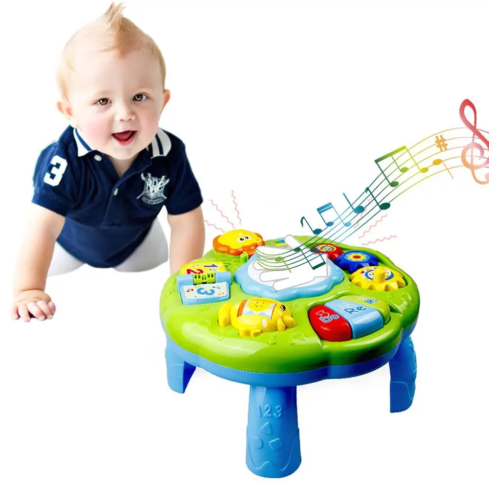 Early Childhood Education Learning Table Light Music Toy Hand Drum Learning Table Baby Early Education Toy
Early Childhood Education Learning Table Light Music Toy Hand Drum Learning Table Baby Early Education Toy