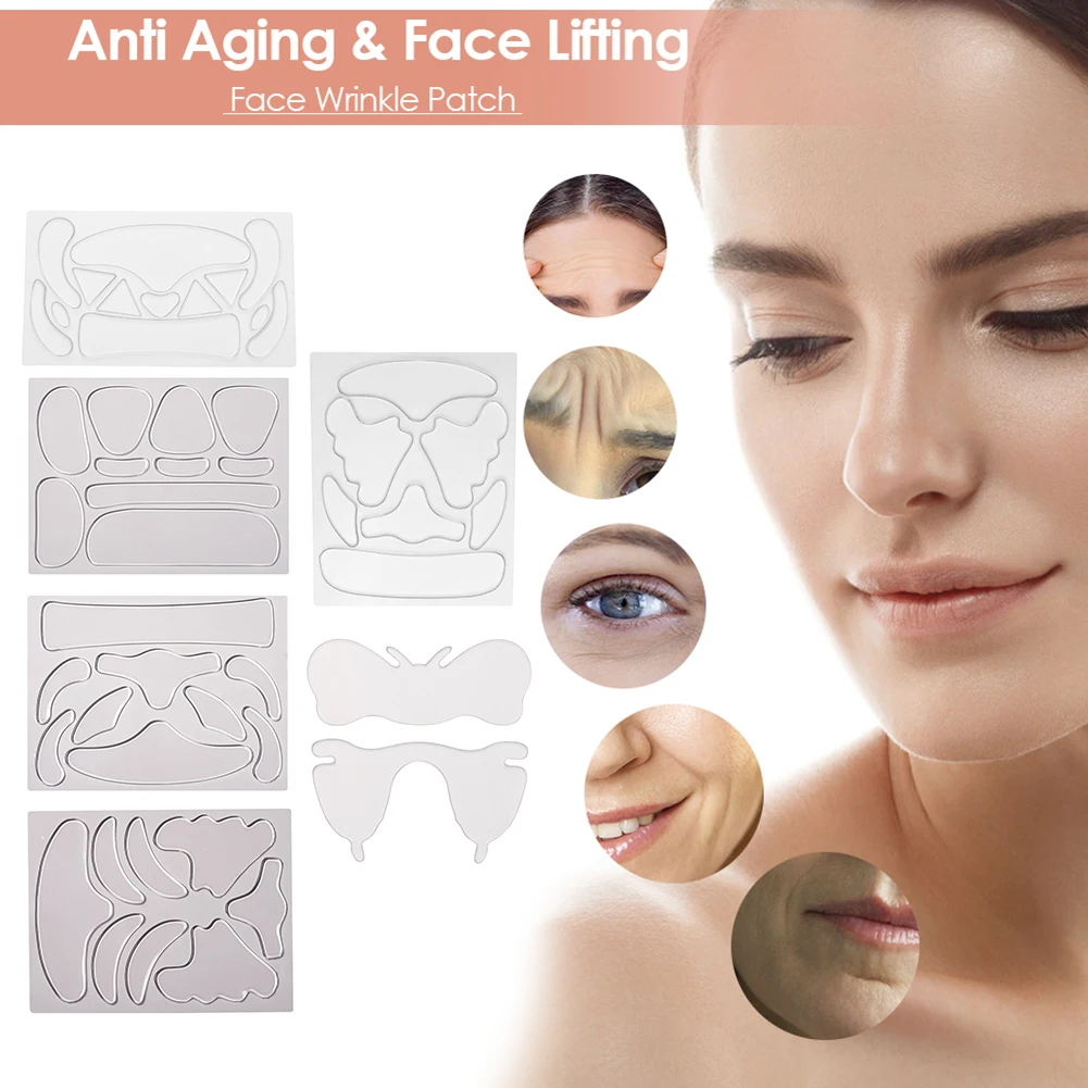 Reusable Silicone Wrinkle Removal Sticker Face Forehead Neck Eye Sticker Pad Anti Wrinkle Aging Skin Lifting Care Patch Women
Reusable Silicone Wrinkle Removal Sticker Face Forehead Neck Eye Sticker Pad Anti Wrinkle Aging Skin Lifting Care Patch Women