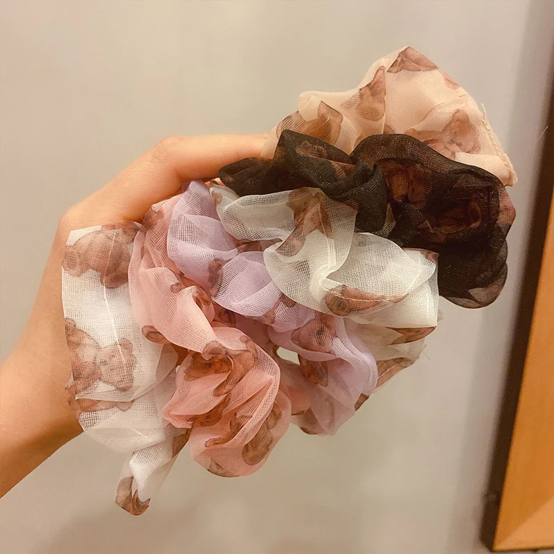 Cute Bear Hair Scrunchies Cute Rubber bands women scrunchies Hair Rope Sweet Flower Head Plaid Sweet Fresh Hair Accessories 2021
Cute Bear Hair Scrunchies Cute Rubber bands women scrunchies Hair Rope Sweet Flower Head Plaid Sweet Fresh Hair Accessories 2021
