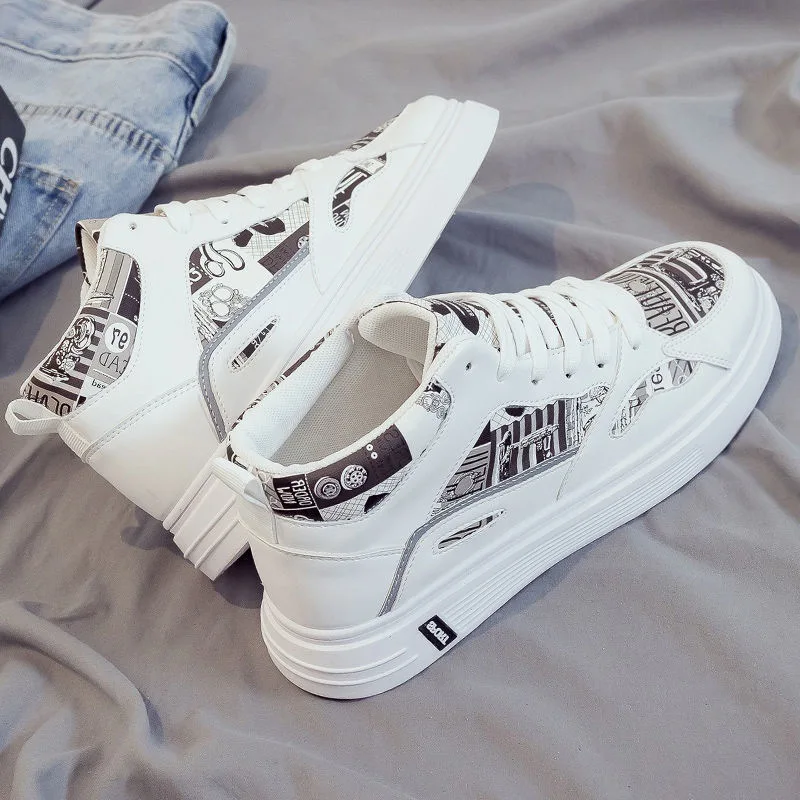 Summer New High-Top Canvas Shoes Korean Version Of The Trend Of Men's Shoes Versatile Casual Sports Shoes Mid-Top Cloth Shoes
Summer New High-Top Canvas Shoes Korean Version Of The Trend Of Men's Shoes Versatile Casual Sports Shoes Mid-Top Cloth Shoes