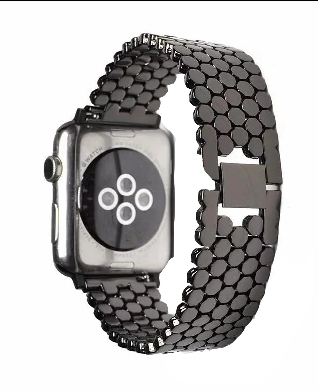 Ремешок металлический для apple watch band 42 мм/38 мм 40 44 браслет из нержавеющей стали iwatch