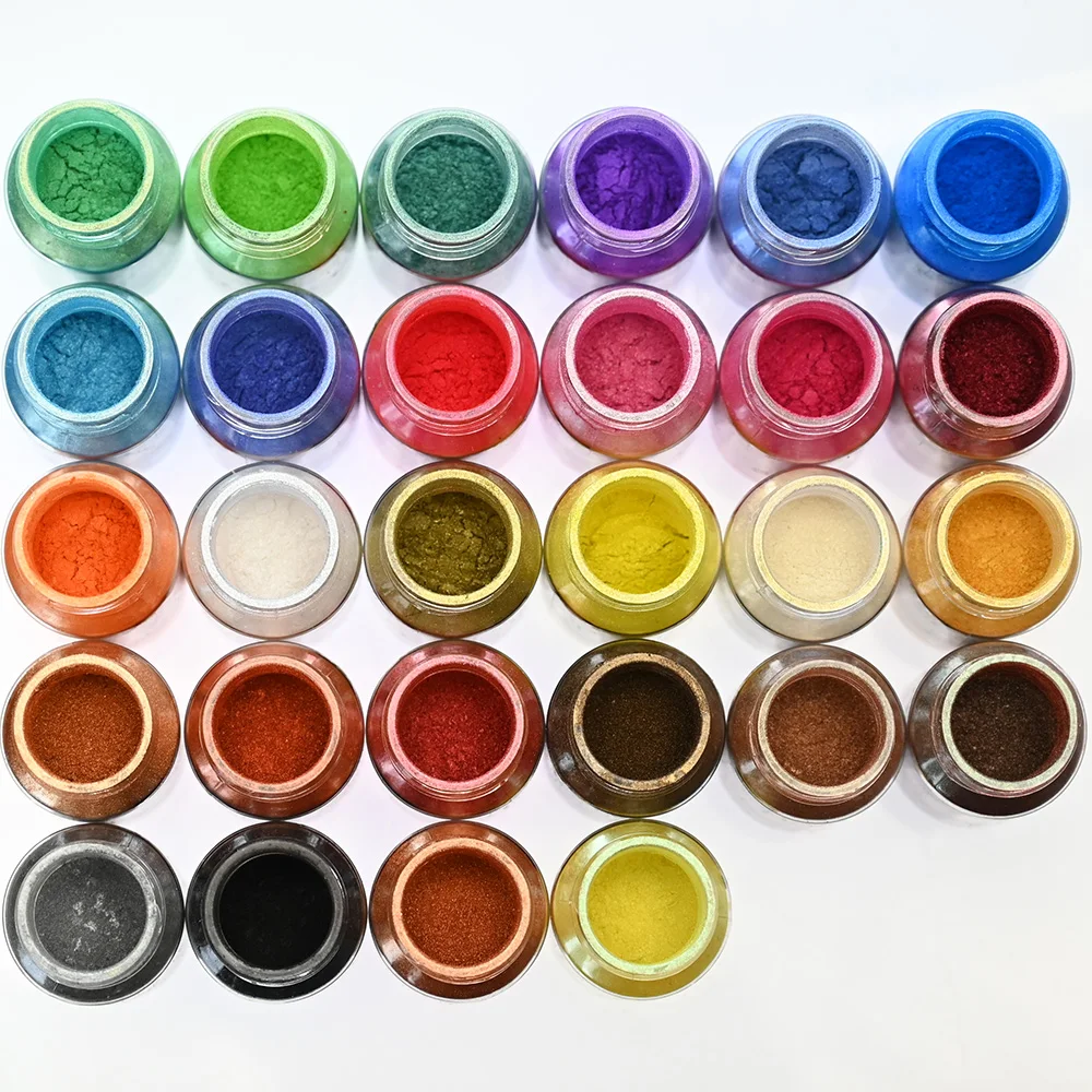 Mica Powder 60 Colors Cosmetic Grade Glitter Powder Pigment for Epoxy Resin, Nail Polish Mica Powder for Epoxy Pigment Powder
Mica Powder 60 Colors Cosmetic Grade Glitter Powder Pigment for Epoxy Resin, Nail Polish Mica Powder for Epoxy Pigment Powder