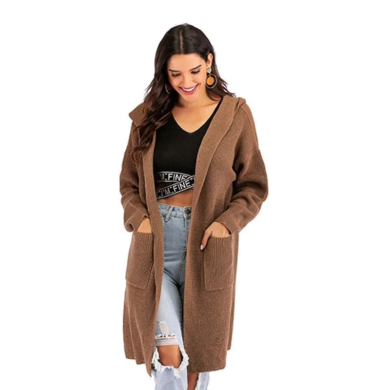 Fashion Knitted Sweater Long Cardigan Women Lazy Chic Women's Cardigan Cheap Simple Women Sweaters Basic All-Match Female Tops
Fashion Knitted Sweater Long Cardigan Women Lazy Chic Women's Cardigan Cheap Simple Women Sweaters Basic All-Match Female Tops