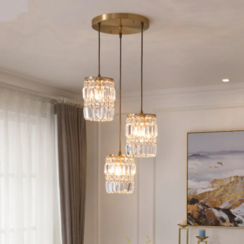 Modern pendant lamp dining crystal pendant lights for bar Minimalist crystal lamp bedroom bedside light crystal fixtures kitchen
Modern pendant lamp dining crystal pendant lights for bar Minimalist crystal lamp bedroom bedside light crystal fixtures kitchen
