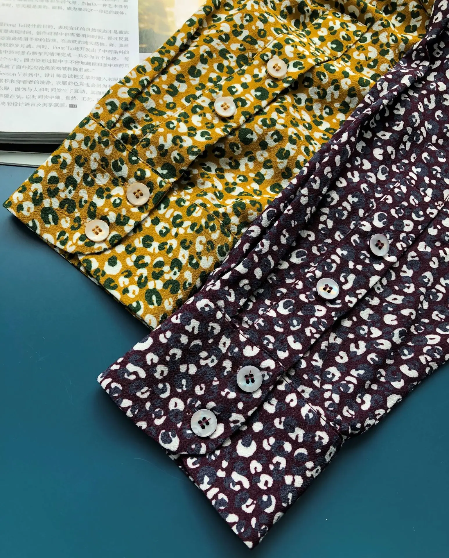 Women Dress Elegant Early Autumn Flower Print Viscose Shirt Dress Retro 
Women Dress Elegant Early Autumn Flower Print Viscose Shirt Dress Retro