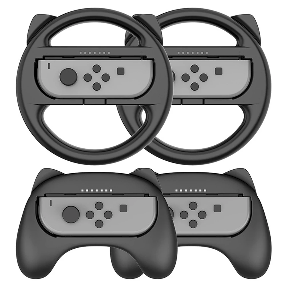 NintendoSwitch Accessories Racing Steering Wheel Nintend Switch Handle Grips Nintendo Joycon Caps for Nintendo Switch NS Gamepad
NintendoSwitch Accessories Racing Steering Wheel Nintend Switch Handle Grips Nintendo Joycon Caps for Nintendo Switch NS Gamepad