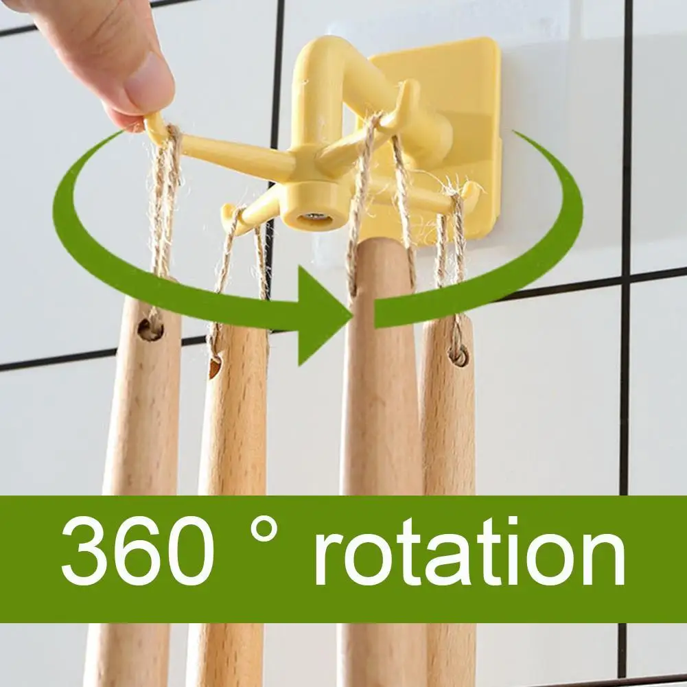 360 Degrees Rotated Kitchen Hooks Self Adhesive 6 Hooks Home Wall Door Hook Handbag Clothes Ties Bag Hanger Hanging Rack
360 Degrees Rotated Kitchen Hooks Self Adhesive 6 Hooks Home Wall Door Hook Handbag Clothes Ties Bag Hanger Hanging Rack