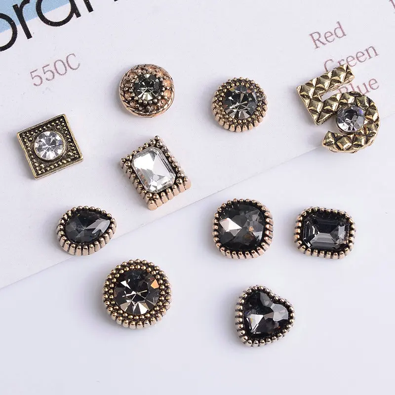 10 Pcs/Lot Rhinestone Pearl Flower Plate Diamond Button Jewelry Scarf For Hair Accessories Sewing Decorative Clothing Coat
10 Pcs/Lot Rhinestone Pearl Flower Plate Diamond Button Jewelry Scarf For Hair Accessories Sewing Decorative Clothing Coat