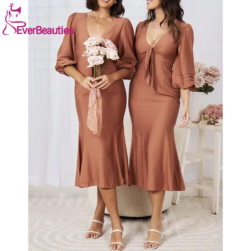 Robe De Soiree De Mariage Mermaid Bridesmaid Dresses Satin свадебное платье 2021 Tea-Length Vestido De Fiesta De Boda
Robe De Soiree De Mariage Mermaid Bridesmaid Dresses Satin свадебное платье 2021 Tea-Length Vestido De Fiesta De Boda