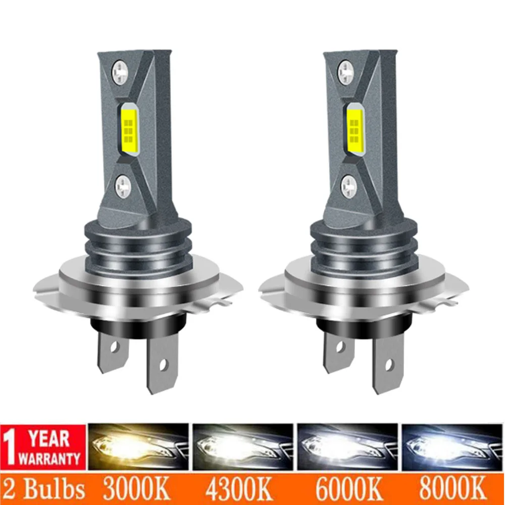 2Pcs LED CSP Mini H7 Cunbus Cars Headlight Bulbs H4 led H8 H11 Fog Light HB3 9005 HB4 Ice Blue 8000K 6000K Auto 12V 24V 4300K
2Pcs LED CSP Mini H7 Cunbus Cars Headlight Bulbs H4 led H8 H11 Fog Light HB3 9005 HB4 Ice Blue 8000K 6000K Auto 12V 24V 4300K