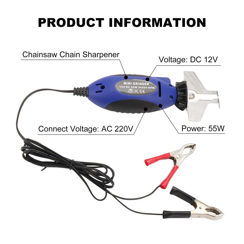 12V Electric Hand Saw Folding Saw Chain Accessories Garden Knife Sharpener Chainsaw Chain Sharpener Grinder File Set Tool
12V Electric Hand Saw Folding Saw Chain Accessories Garden Knife Sharpener Chainsaw Chain Sharpener Grinder File Set Tool