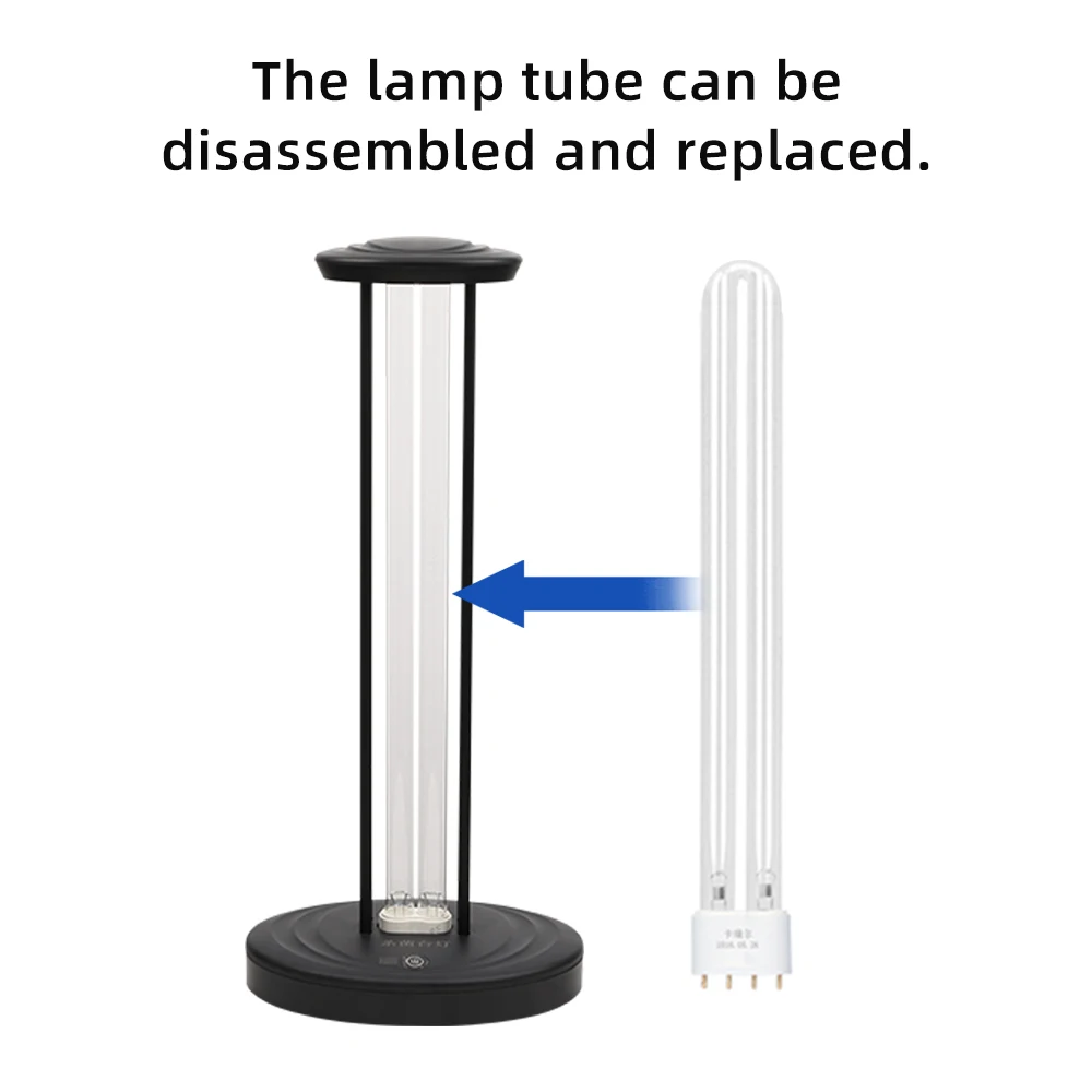 ZHMZH Remote Control UVC Quartz Germicidal Light Ultraviolet Lamp Household UV Disinfection Kill Mites Ozone Free 220V 38W
ZHMZH Remote Control UVC Quartz Germicidal Light Ultraviolet Lamp Household UV Disinfection Kill Mites Ozone Free 220V 38W