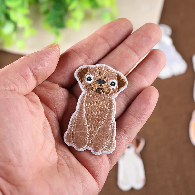 100pcs/lot Embroidery Patches Dog Puppy Wolf Animal Backpack Clothing Decoration Accessories Diy Iron Heat Transfer Applique
100pcs/lot Embroidery Patches Dog Puppy Wolf Animal Backpack Clothing Decoration Accessories Diy Iron Heat Transfer Applique