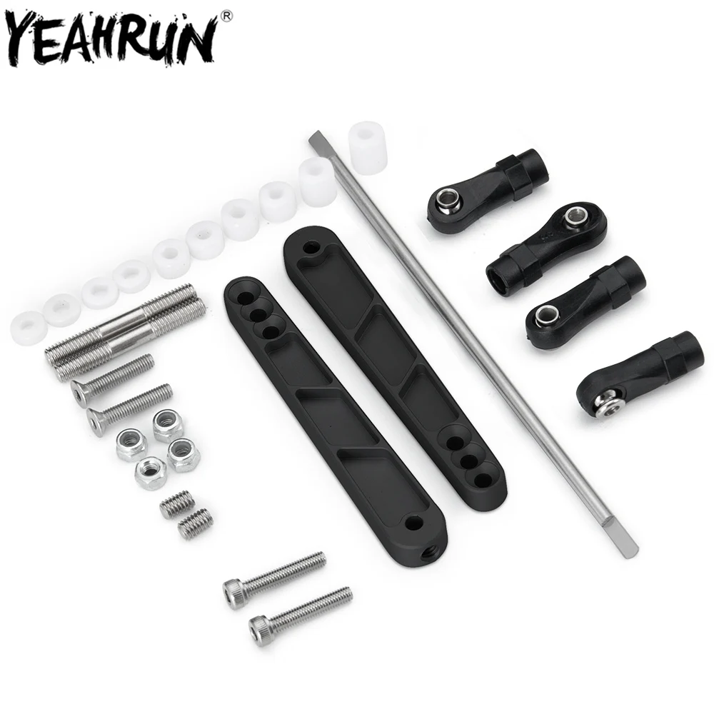 

YEAHRUN, алюминиевый Анти-наклонный стержень для 1/10 Axial RR10 90048 90053 Yeti 90025 90026 90050 Wraith RC гусеничные автомобильные детали