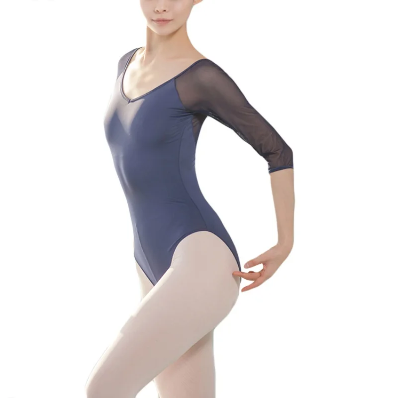 Women ballet dance suit practice clothes leaking back sleeves bodysuit gym clothes 9 colors Ballet Workout Wear
Women ballet dance suit practice clothes leaking back sleeves bodysuit gym clothes 9 colors Ballet Workout Wear