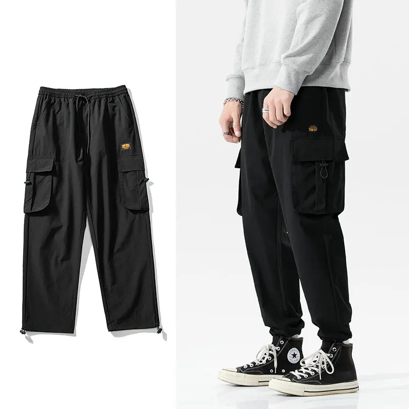 Streetwear Casual Joggers Men Side-pocket Mens Cargo Pants Fashion Slim Sweatpants Harem Pants Ankle-length Men Trousers
Streetwear Casual Joggers Men Side-pocket Mens Cargo Pants Fashion Slim Sweatpants Harem Pants Ankle-length Men Trousers