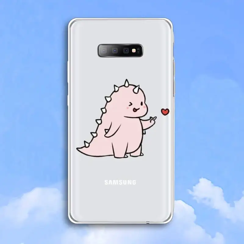 Cute animal dinosaur Phone Case Transparent For Samsung Galaxy A 71 21s S note 8 9 10 plus 20 ultra
Cute animal dinosaur Phone Case Transparent For Samsung Galaxy A 71 21s S note 8 9 10 plus 20 ultra
